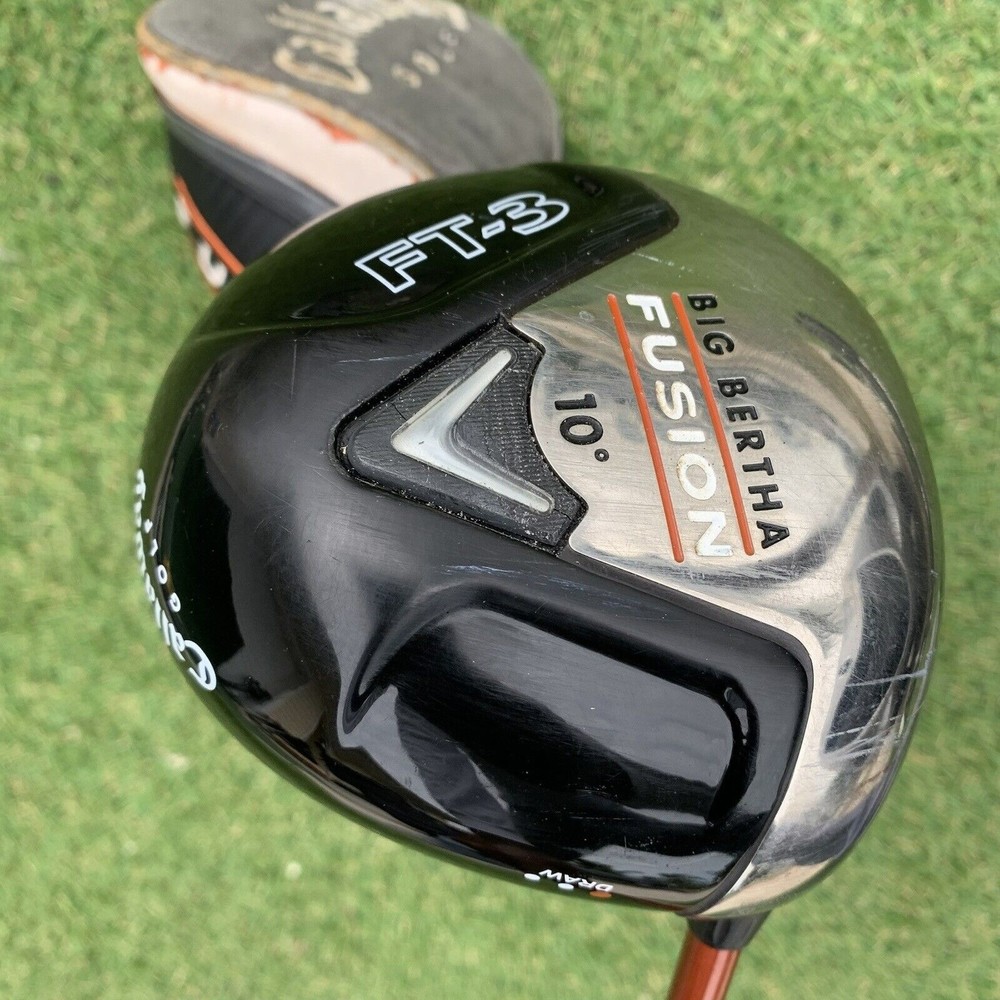 Callaway Big Bertha Fusion FT-3 Draw Driver 10° 45” Regular Flex W/ Head Cover
